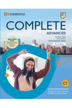 Complete Advanced. Student's Book with answers. Poziom C1