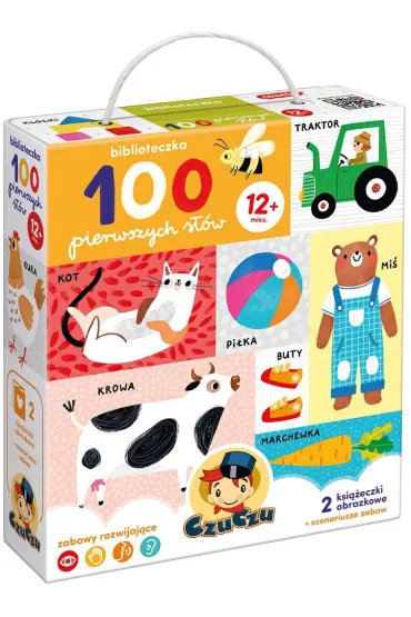 Biblioteczka 100 pierwszych s��w CzuCzu 1+
