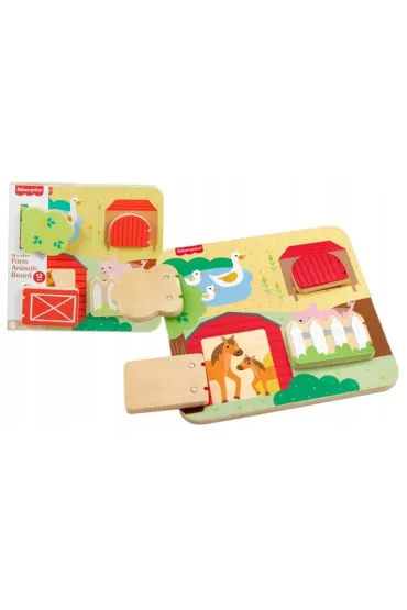 Fisher-Price. Drewniana tablica A Kuku Mattel