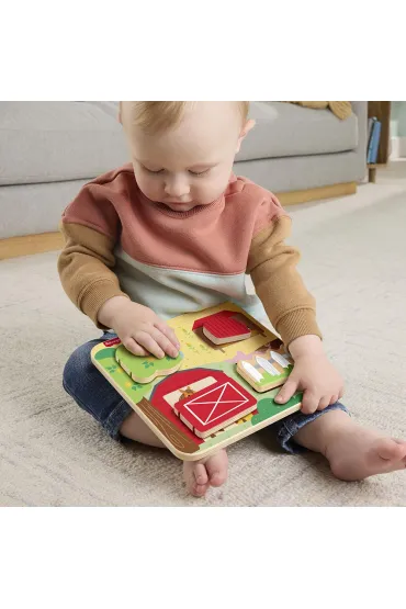 Fisher-Price. Drewniana tablica A Kuku Mattel