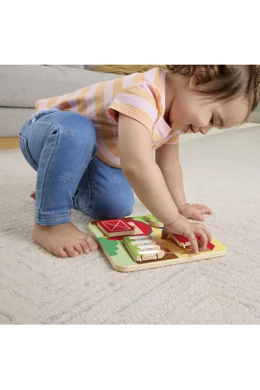 Fisher-Price. Drewniana tablica A Kuku Mattel