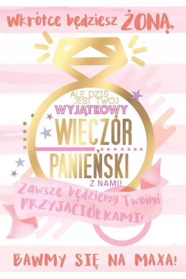Kukartka Karnet B6 PP-2071 Wiecz�r panie�ski