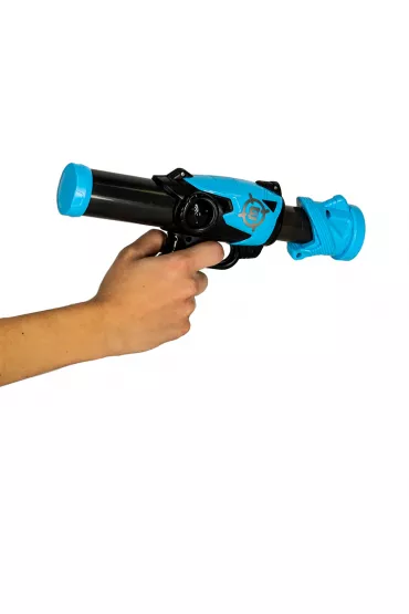 Gra zr�czno�ciowa robot strzelanie do celu gra + 2x pistolet + kulki