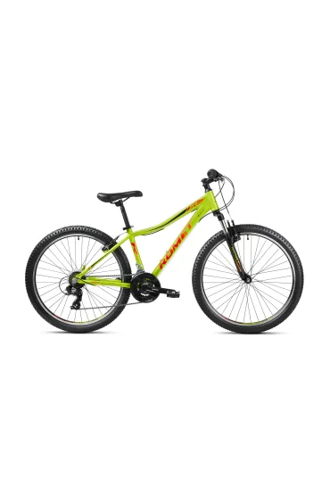 Romet Rower Rambler R6.0 JR�limonkowo-czarno-czerwony 17 M