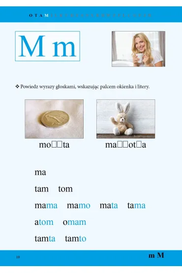 Czytanki wyrazy Materia�y do nauki czytania metod� sylabow� - Magdalena Hinz