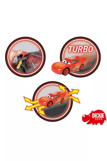 Auta 3 RC Zygzak McQueen 17cm 203084003. * Dickie Toys
