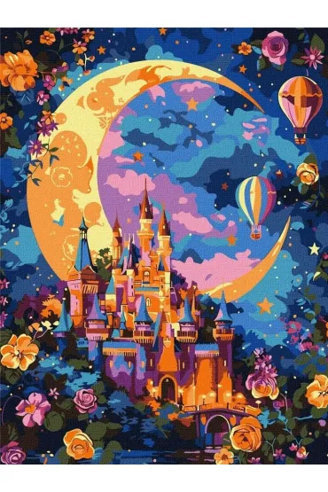 Ideyka Malowanie po numerach - Ksi�ycowa fantazja 30x40cm