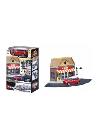 Street Fire Bburago City Kiosk Store 1:43 BBURAGO