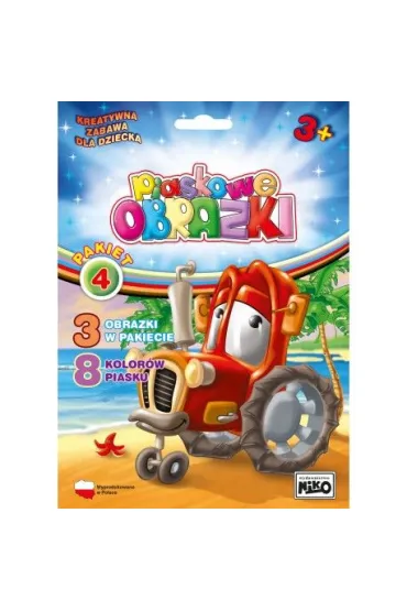 Pakiet 4. Piaskowe obrazki Niko