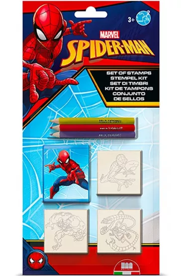 Spiderman - piecz�tki 3 szt Multiprint