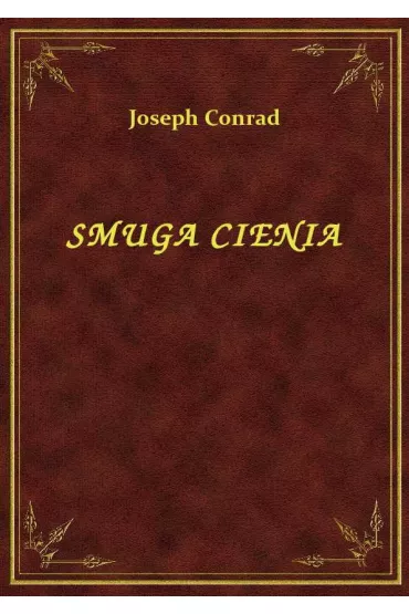 eBook Smuga Cienia epub - Joseph Conrad
