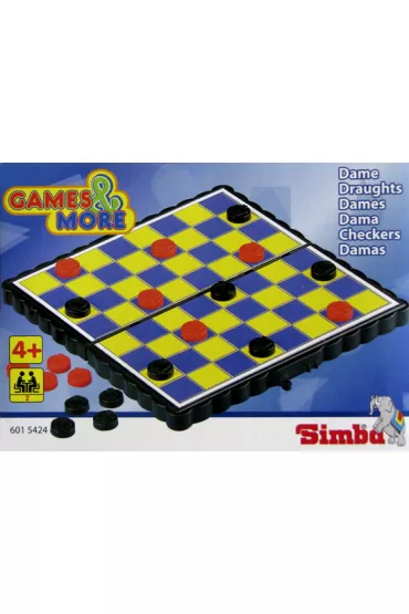 Warcaby magnetyczne mini Simba