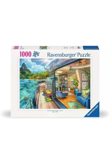 Puzzle 1000 el. Rejs w tropiki Ravensburger