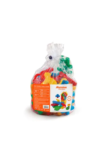 Klocki konstrukcyjne dla najm�odszych Klocki konstrukcyjne Waffle 31 element�w Ma�y Domek MARIOINEX 900987