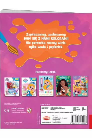 Disney Superkoty. Maluj wod�