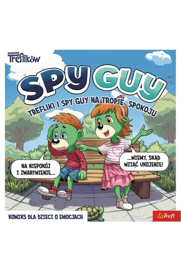 Komiks Spy Guy Trefliki i Spy Guy na tropie spokoju - Katarzyna P�o�ska