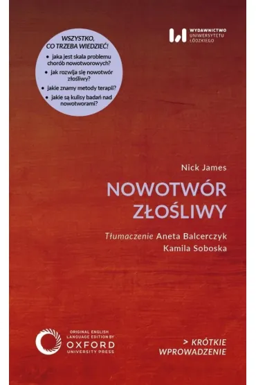 Nowotw�r z�o�liwy - Nick James