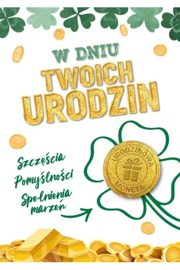 Armin Style KARNET URODZINY B6 Z KOP AS MO-08 FOL
