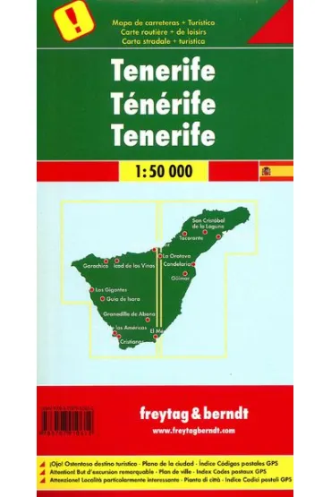 Teneryfa mapa 1:50 000