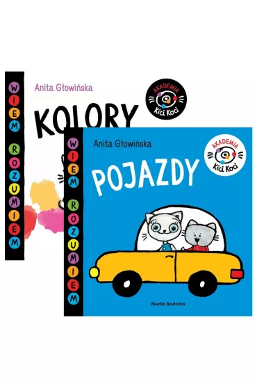Pakiet Akademia Kici Koci: Kolory, Pojazdy - Anita G�owi�ska