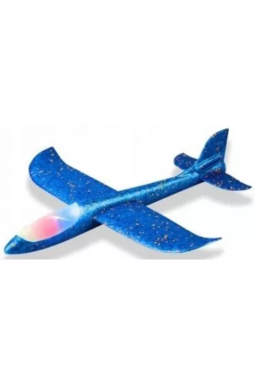 Samolot styropianowy ze �wiat�em Macyszyn Toys