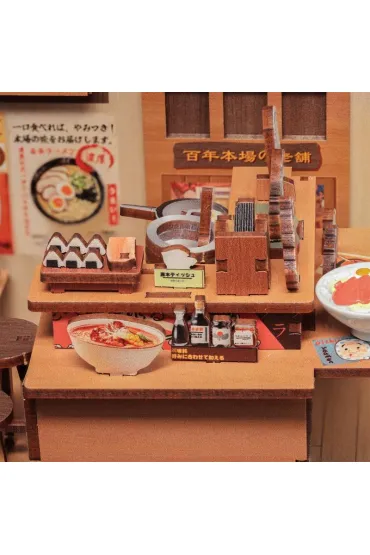 Puzzle Miniaturowy domek Book Nook Bar w Tokio Habarri