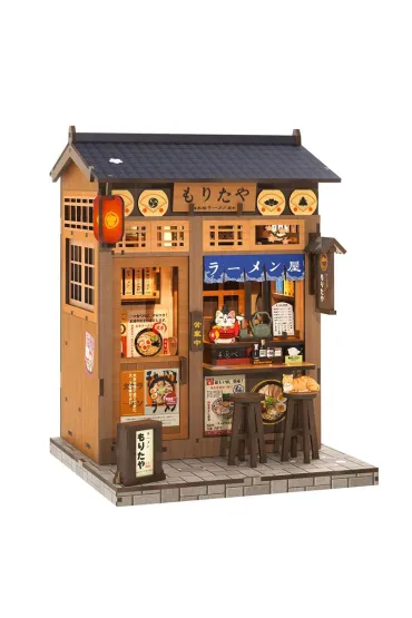 Puzzle Miniaturowy domek Book Nook Bar w Tokio Habarri