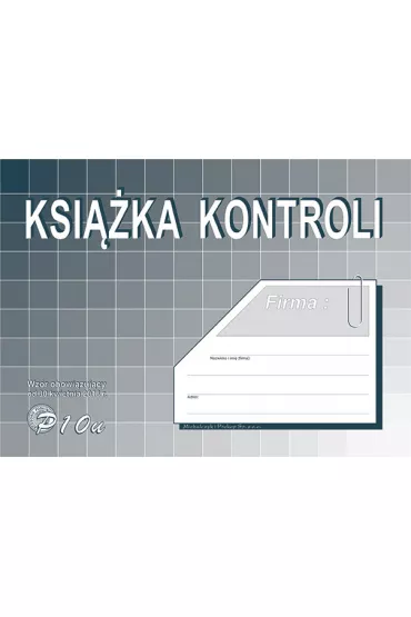 Michalczyk i Prokop Ksi��ka kontroli P10-U
