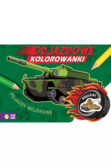 Odjazdowe kolorowanki. Pojazdy wojskowe