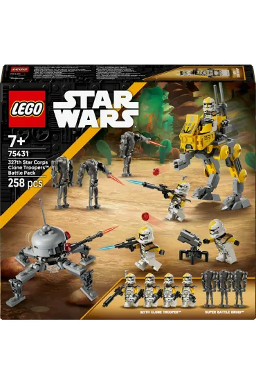 LEGO Star Wars Zestaw bitewny — �o�nierze-klony z 327. korpusu galaktycznego 75431