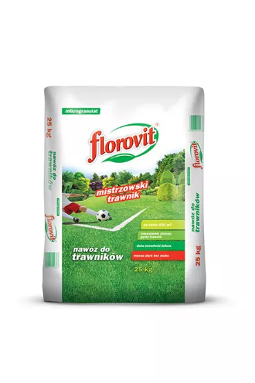 Florovit Nawz do trawnikw zwalczajcy mech Mistrzowski trawnik 25 kg