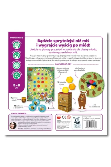 Gra kooperacyjna. Mi� i pszczo�y. Kapitan Nauka Edgard - Katarzyna Nowowiejska
