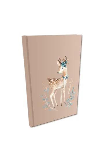 Bee-bee Notes A5 Soft Touch Woodland Jelonek kratka