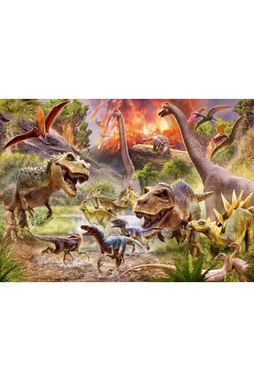 Puzzle 60 el. Dinozaury Ravensburger