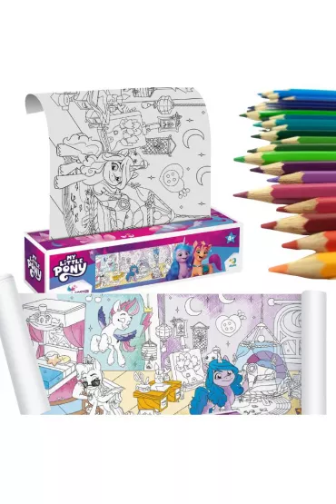 Kolorowanka na rolce My Little Pony