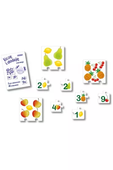 Puzzle Licz� i dodaj� Adamigo