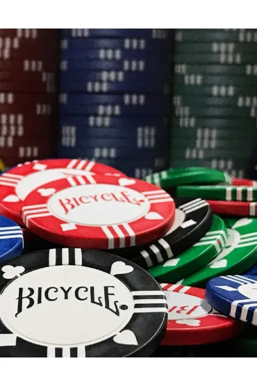 Bicycle Premium Clay Poker Chips