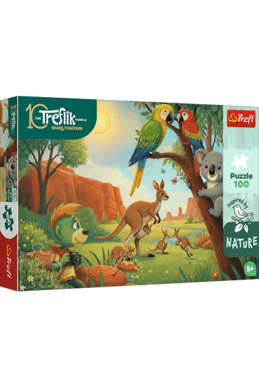 Puzzle 100 Koala i kangury TREFL