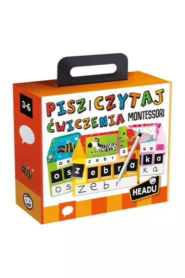 Montessori. Pisz i czytaj. wiczenia Headu