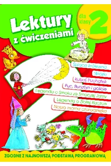 Lektury z �wiczeniami kl.2 (ok�adka zielona 2015) - Anna Wi�niewska, Irena Mici�ska-�y�niak