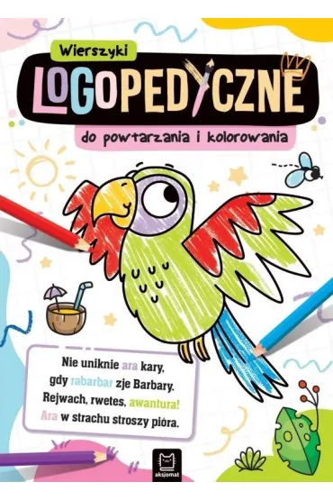 Wierszyki logopedyczne do powtarzania i kolorowania - Bogus�aw Michalec