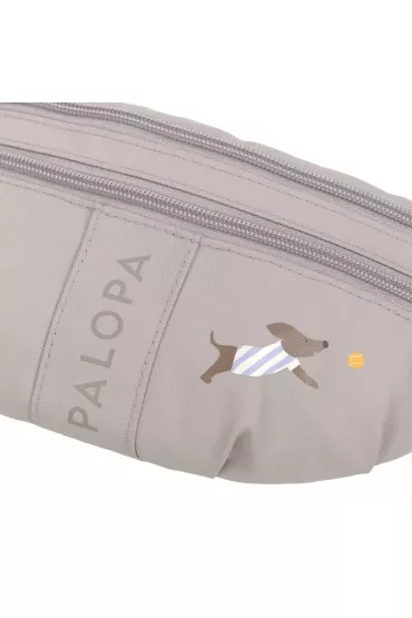 Palopa Torebka nerka na smakoyki dla psa mini Enja taupe