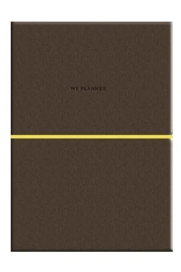Astra Planer PU dzienny niedatowany MY PLANER A5/104 ark linia 80g, br�zowy