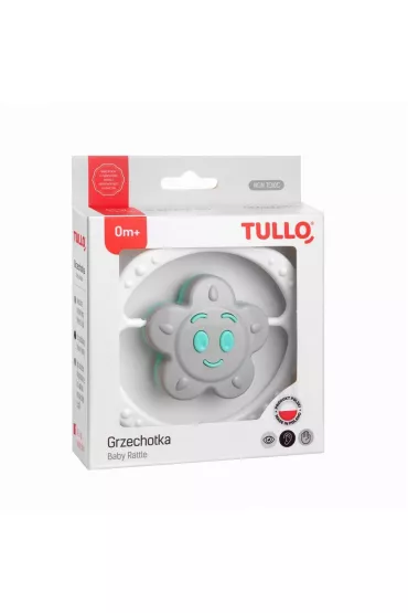 Grzechotka kwiatek mi�towo-szary Tullo