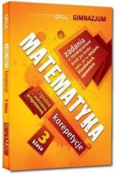 Matematyka GIM KL 3 Korepetycje - Zofia Daszczy�ska