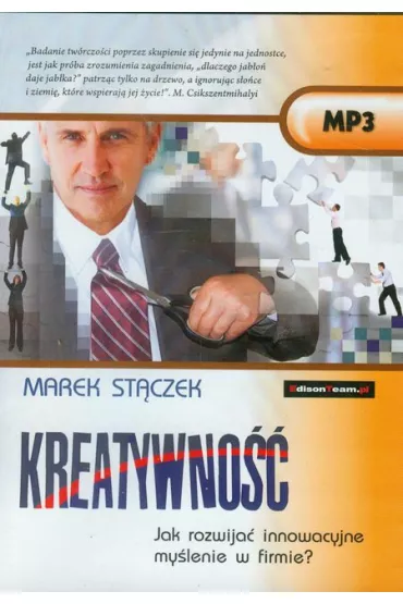 Audiobook Kreatywno�� Jak rozwija� innowacyjne my�lenie w firmie CD - Marek St�czek