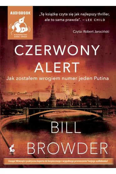 Audiobook Czerwony alert jak zosta�em wrogiem numer jeden putina CD - Bill Browder