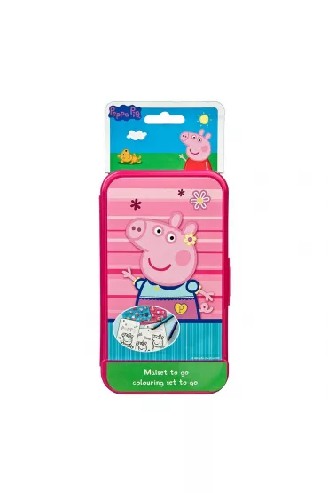Kolorowanki. �winka Peppa. Zestaw podr�ny