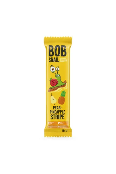 Bob Snail Przek�ska gruszkowo-ananasowa bez dodatku cukru 14 g
