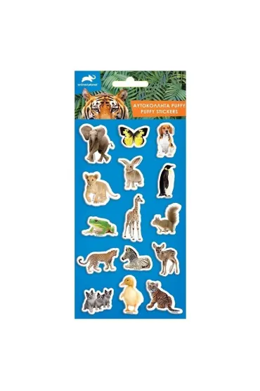 Diakakis Naklejki wypuk�e Animal Planet